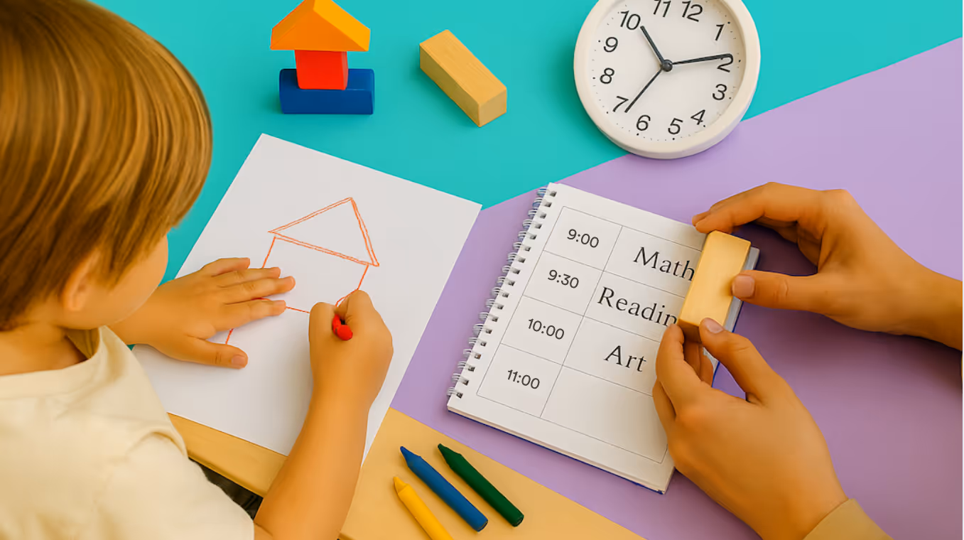 How to Plan a Kindergarten Homeschool Schedule for Your Kiddo