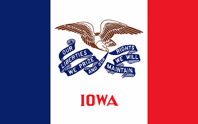 Iowa map