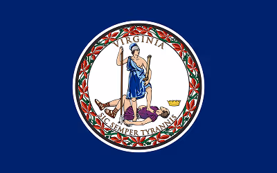 Virginia map