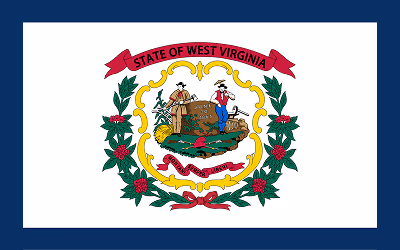 West Virginia map